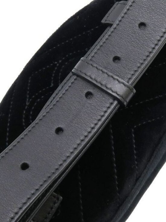 Gucci GG Marmont Velour Waist Bag - Picture 8 of 9